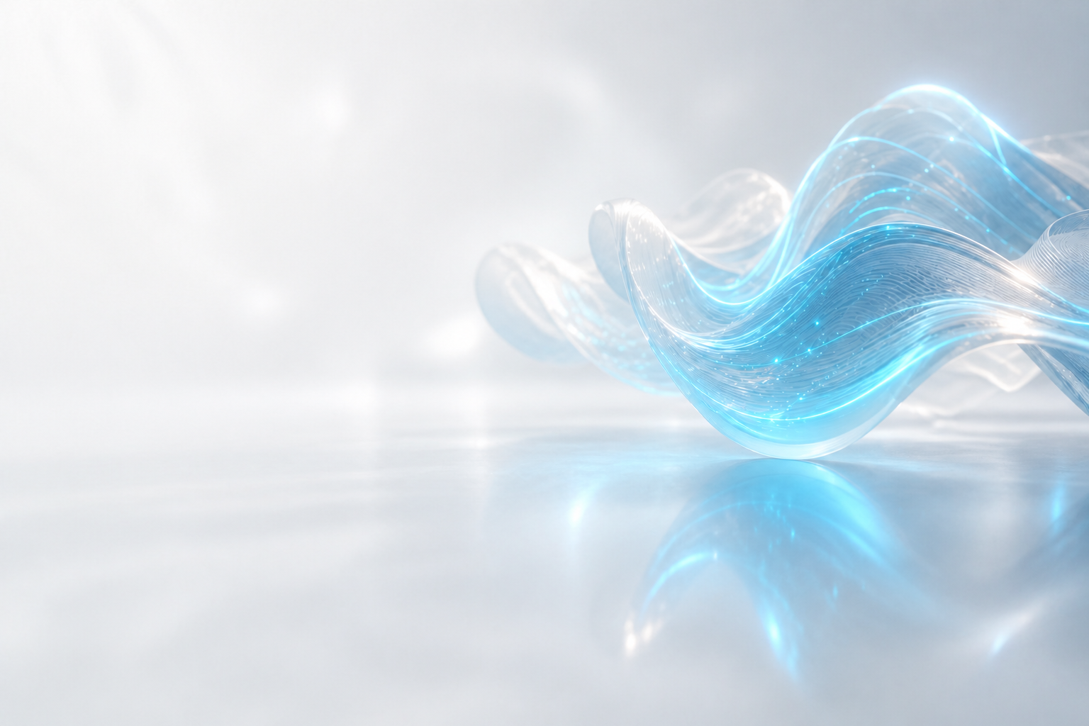 Luminous pearl and cyan energy visual for the Nucleus Air edition